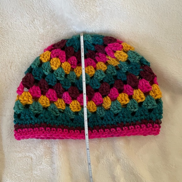 Beanie granny style crochet - Picture 4 of 4